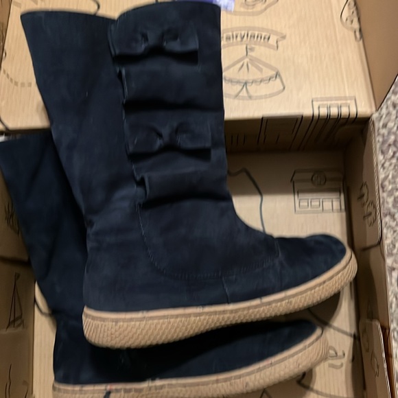 Livid and Luca navy blue boots. - Picture 5 of 5